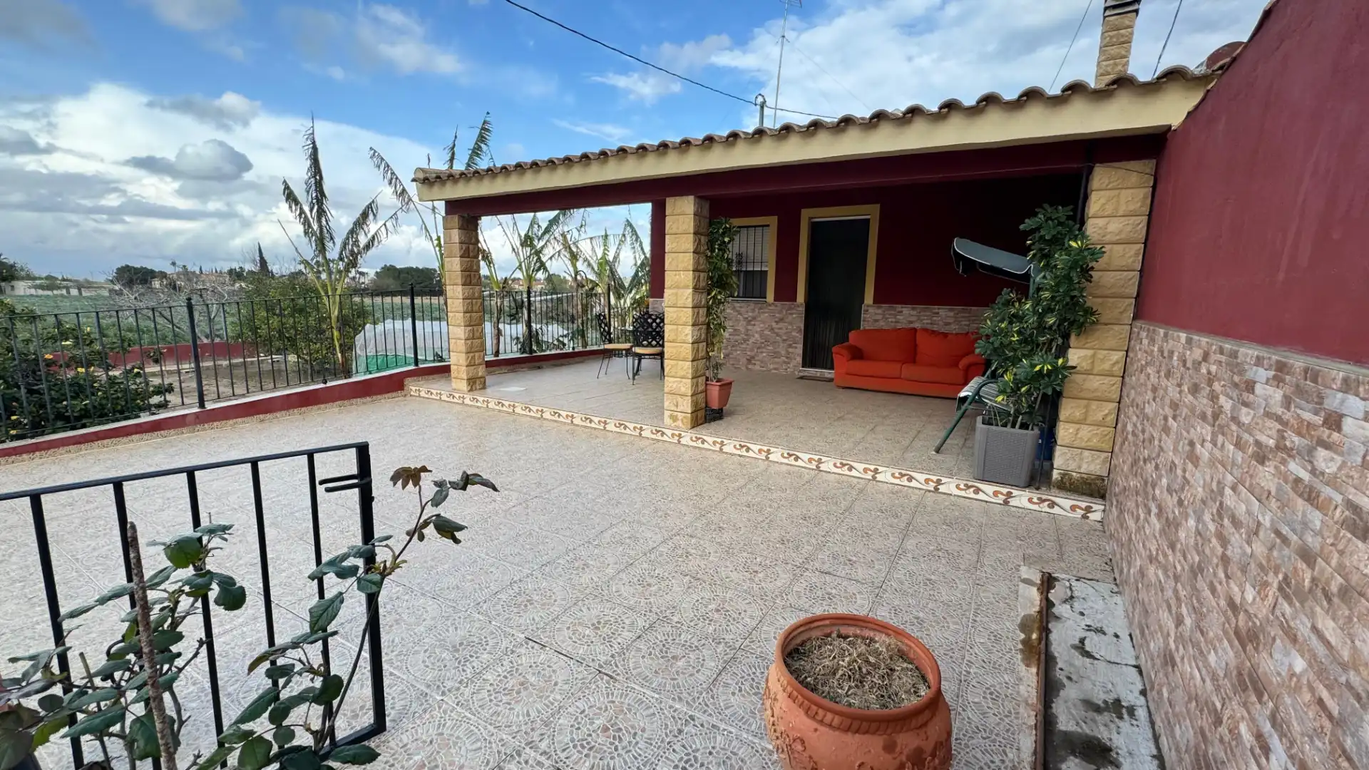 Terraza de Casa o chalet en venta en Dolores con Aire acondicionado, Jardín privado y Amueblado