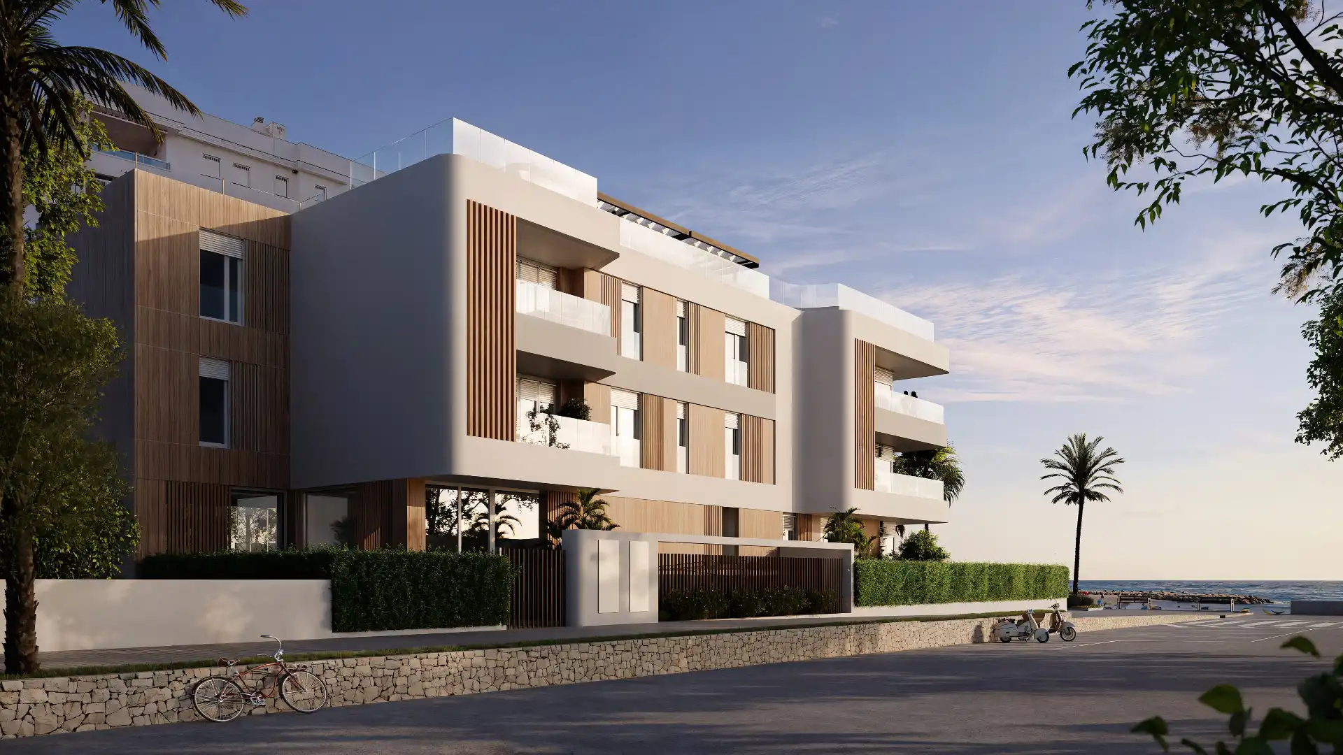 Pis d'obra nova amb terrassa en venda a Avinguda de la Font 2