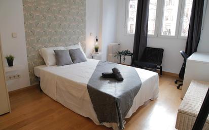 Bedroom of Flat to share in  Madrid Capital  with Air Conditioner, Heating and Parquet flooring