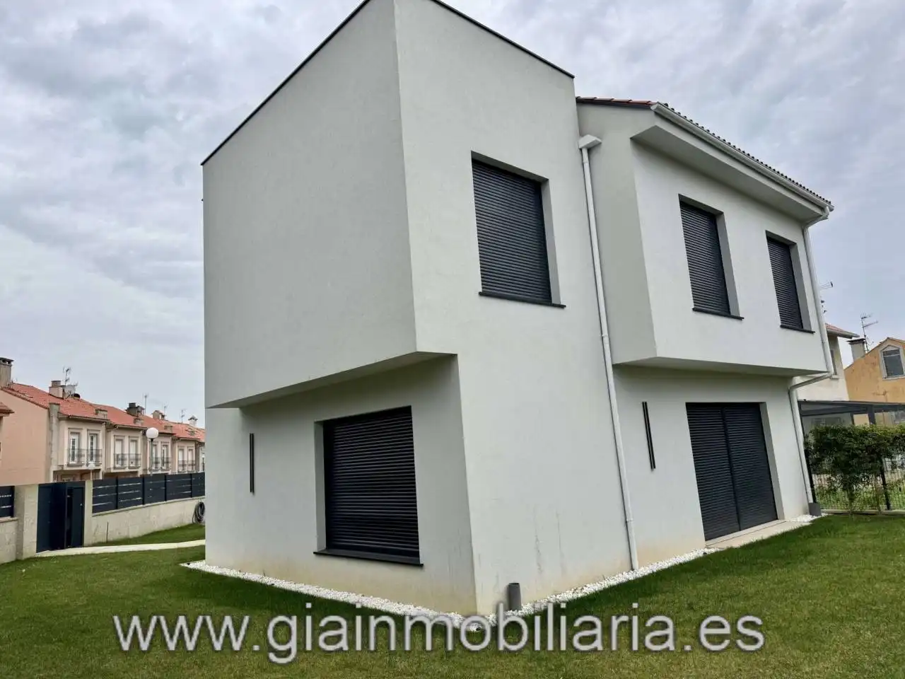 Exterior view of Houses for sale in Baiona  with Heating, Private garden and Terrace