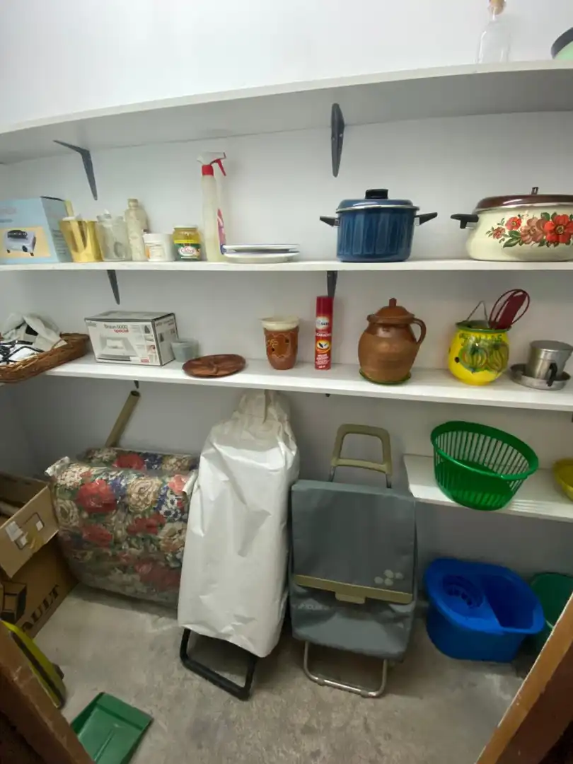 Kitchen of Detached homes for sale in Manzanares  with Heating, Terrace and Storage room
