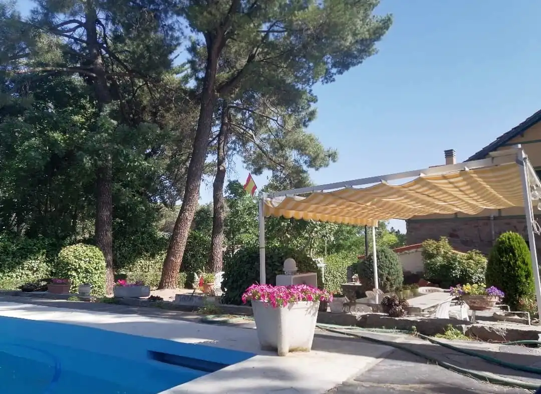 Garden of Houses for sale in Alpedrete  with Private garden, Terrace and Storage room
