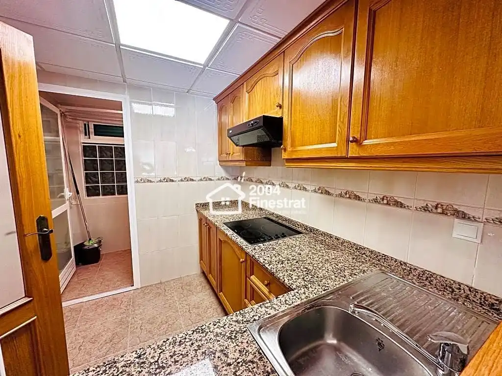 Cocina de Piso de alquiler en Villajoyosa / La Vila Joiosa con Aire acondicionado, Terraza y Amueblado