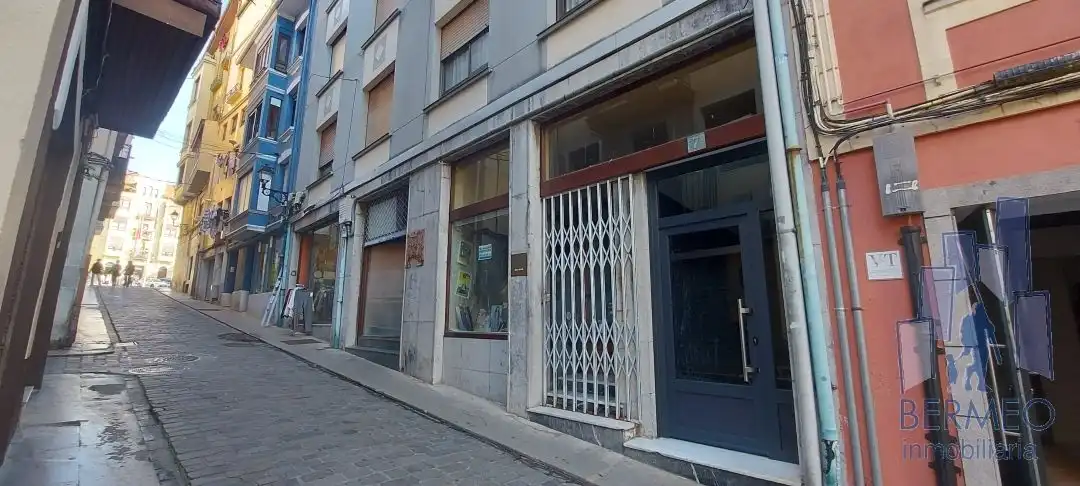 Vista exterior de Local en venta en Bermeo