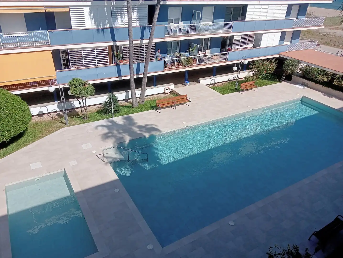 Wohnung mit Pool zur Miete in Les Botigues de Sitges