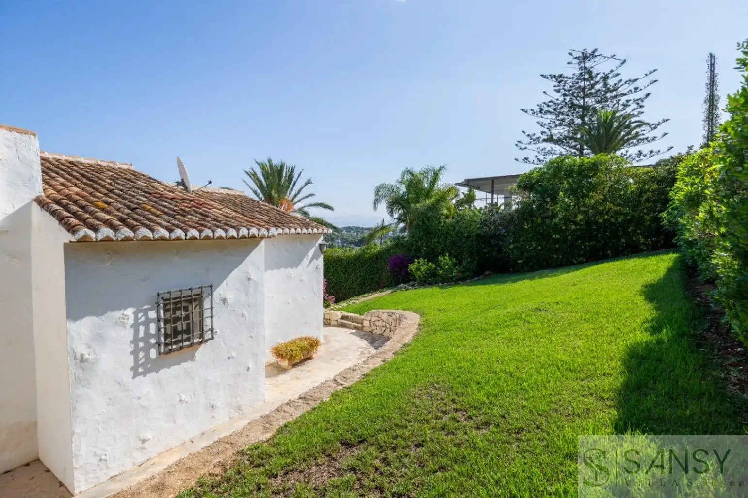 Garden of Houses for sale in Jávea / Xàbia  with Heating and Swimming Pool