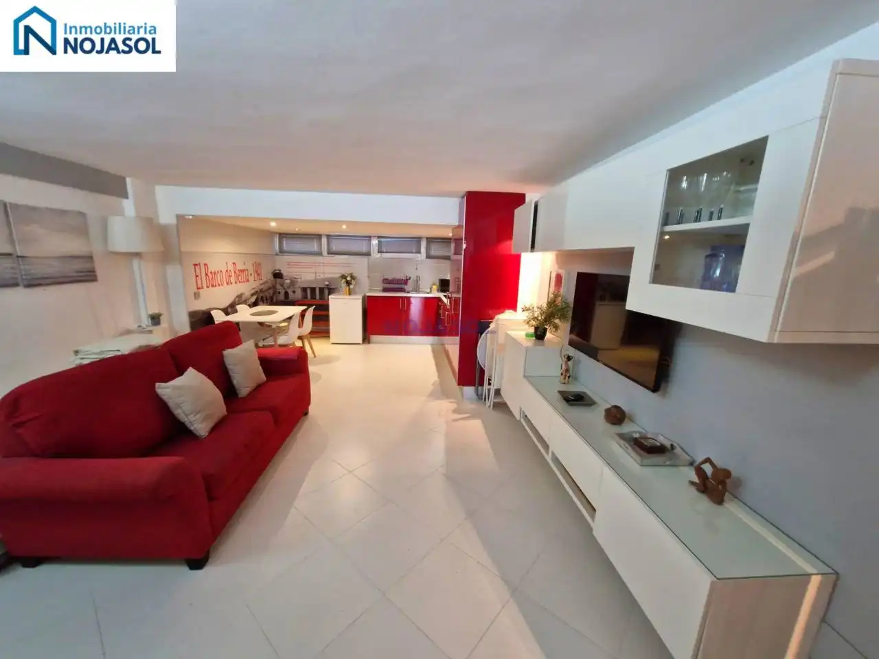 Sala de estar de Apartamento en venta en Santoña con Amueblado