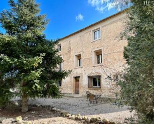 Vista exterior de Casa o xalet en venda en Campo de Mirra / El Camp de Mirra amb Calefacció, Jardí privat i Terrassa