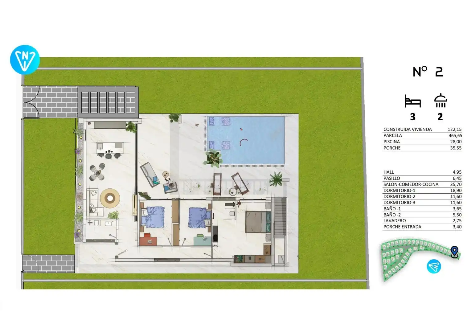 Villa mit Pool zum Verkauf in Algorfa, imagen 12