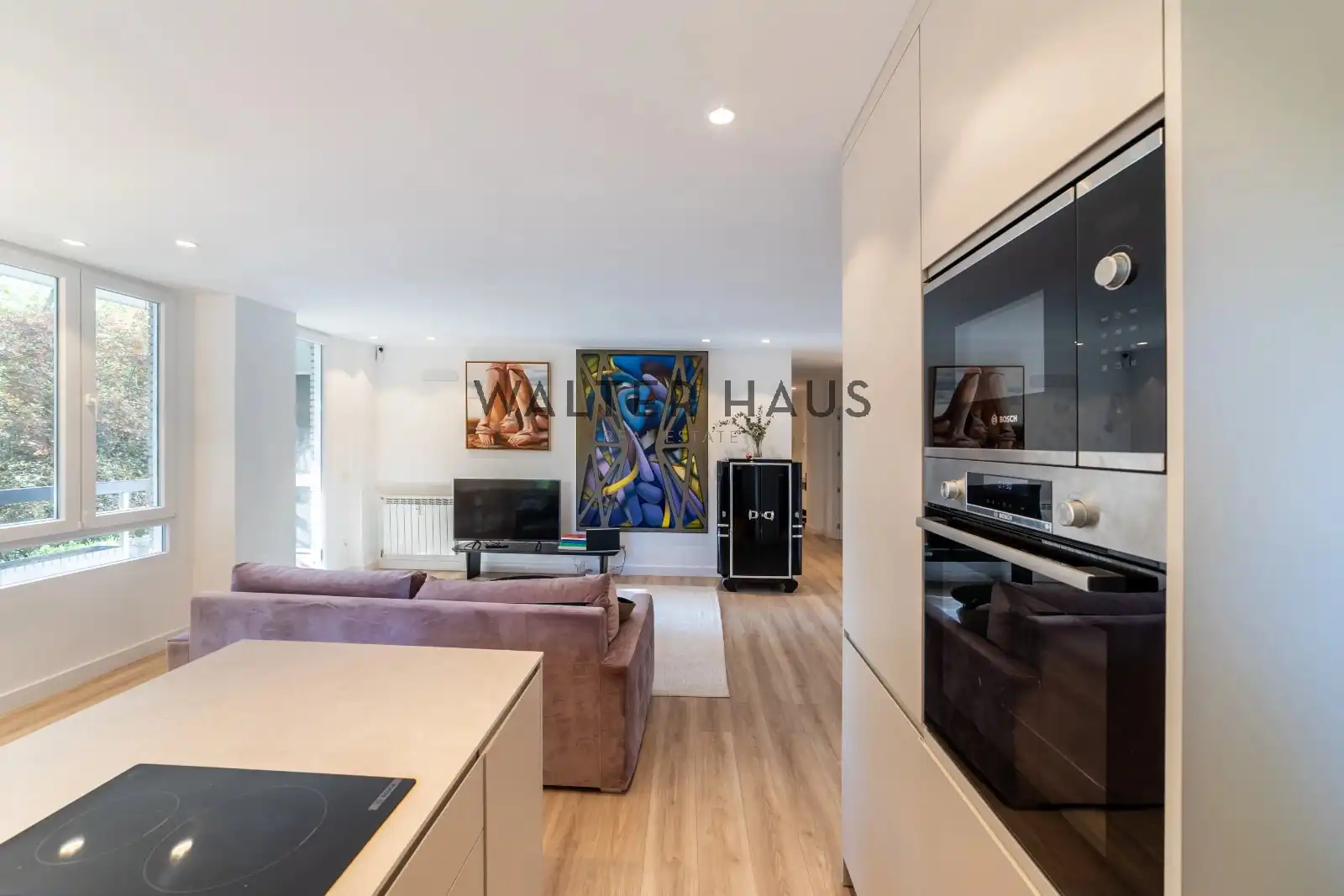 Sala de estar de Piso en venta en Madrid con Aire acondicionado, Calefacción y Horno