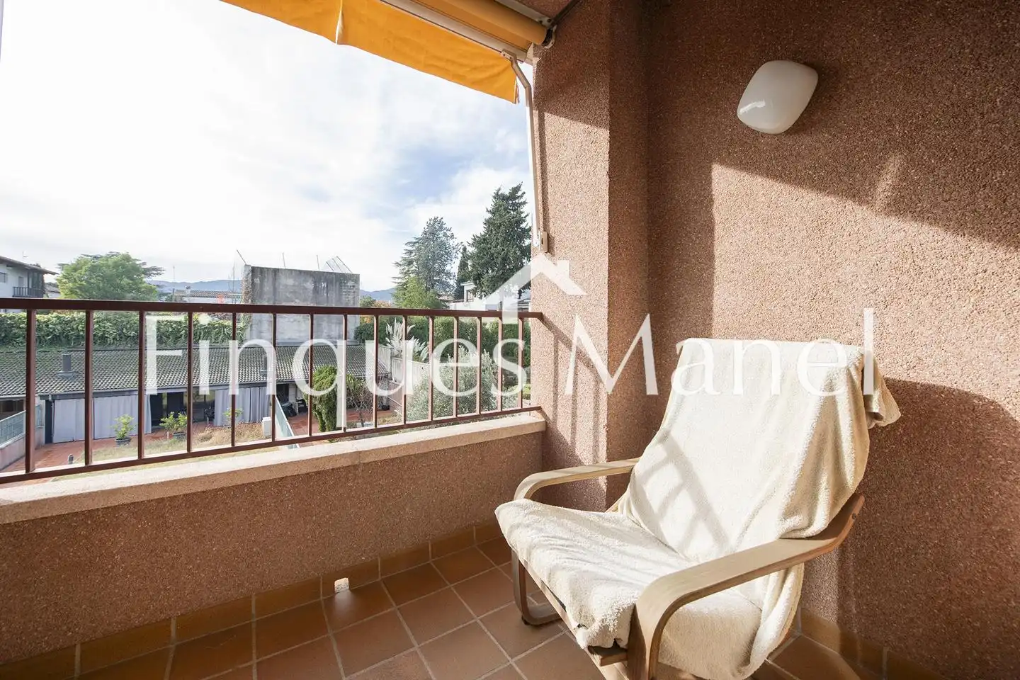 Terrasse von Wohnung zum Verkauf in Banyoles mit Klimaanlage und Terrasse