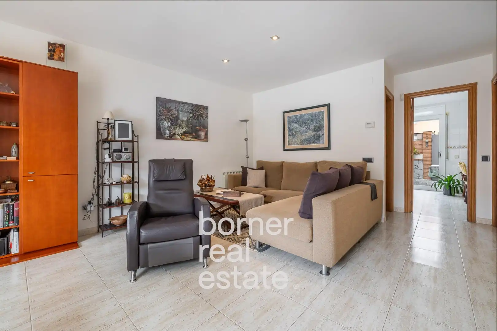 Sala d'estar de Casa adosada en venda en Sant Climent de Llobregat amb Calefacció i Balcó