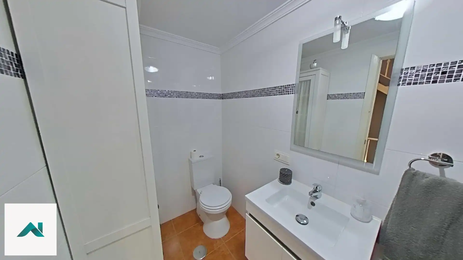 Baño de Casa adosada en venta en La Antilla con Calefacción, Jardín privado y Terraza