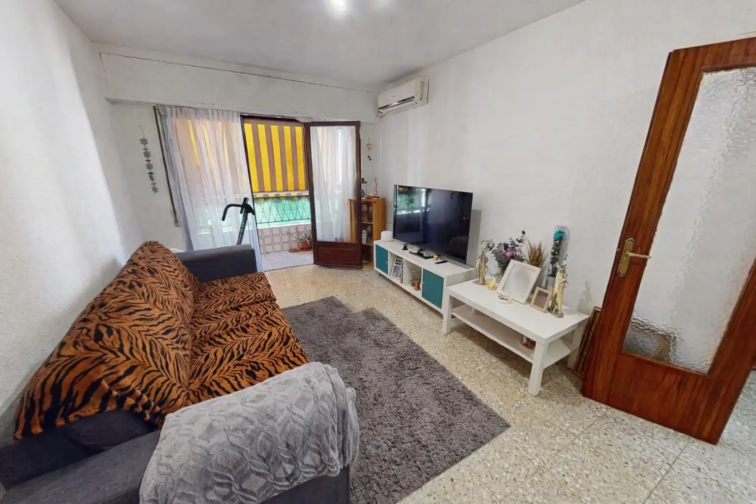 Wohnzimmer von Wohnung zum Verkauf in Sant Joan d'Alacant mit Klimaanlage und Balkon
