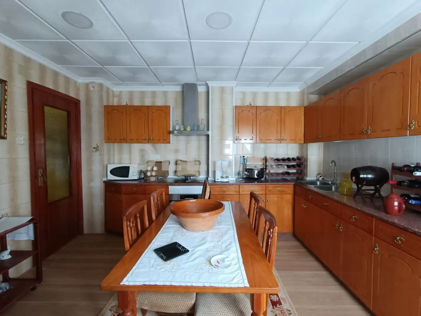Kitchen of Flat for rent in Tobarra  with Air Conditioner, Parquet flooring and Terrace