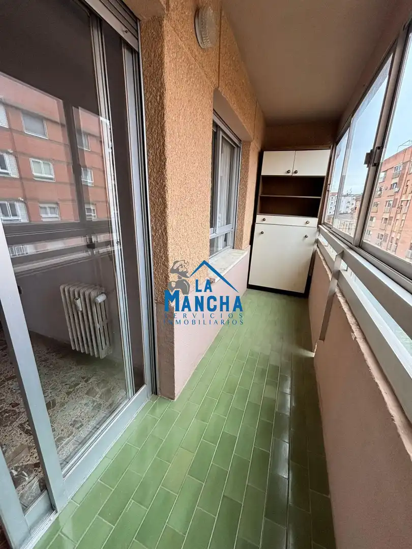 Balcony of Flat for sale in Albacete  with Air Conditioner, Heating and Private garden