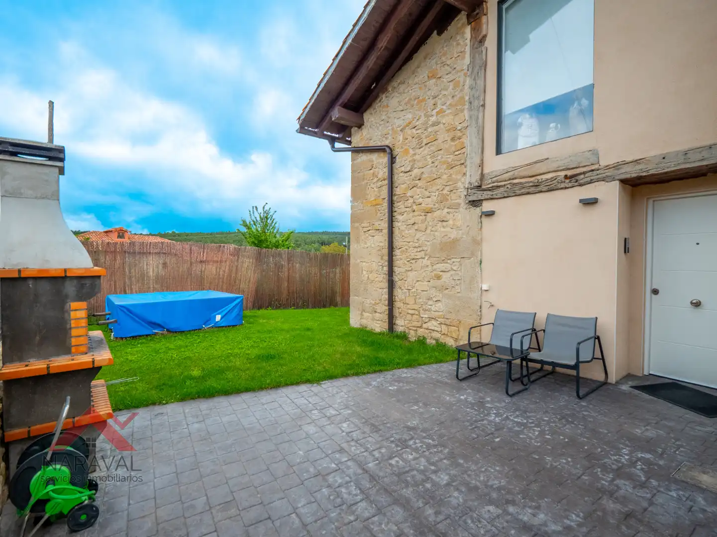 Terrassa de Casa o xalet en venda en Valdegovia / Gaubea amb Calefacció, Jardí privat i Terrassa