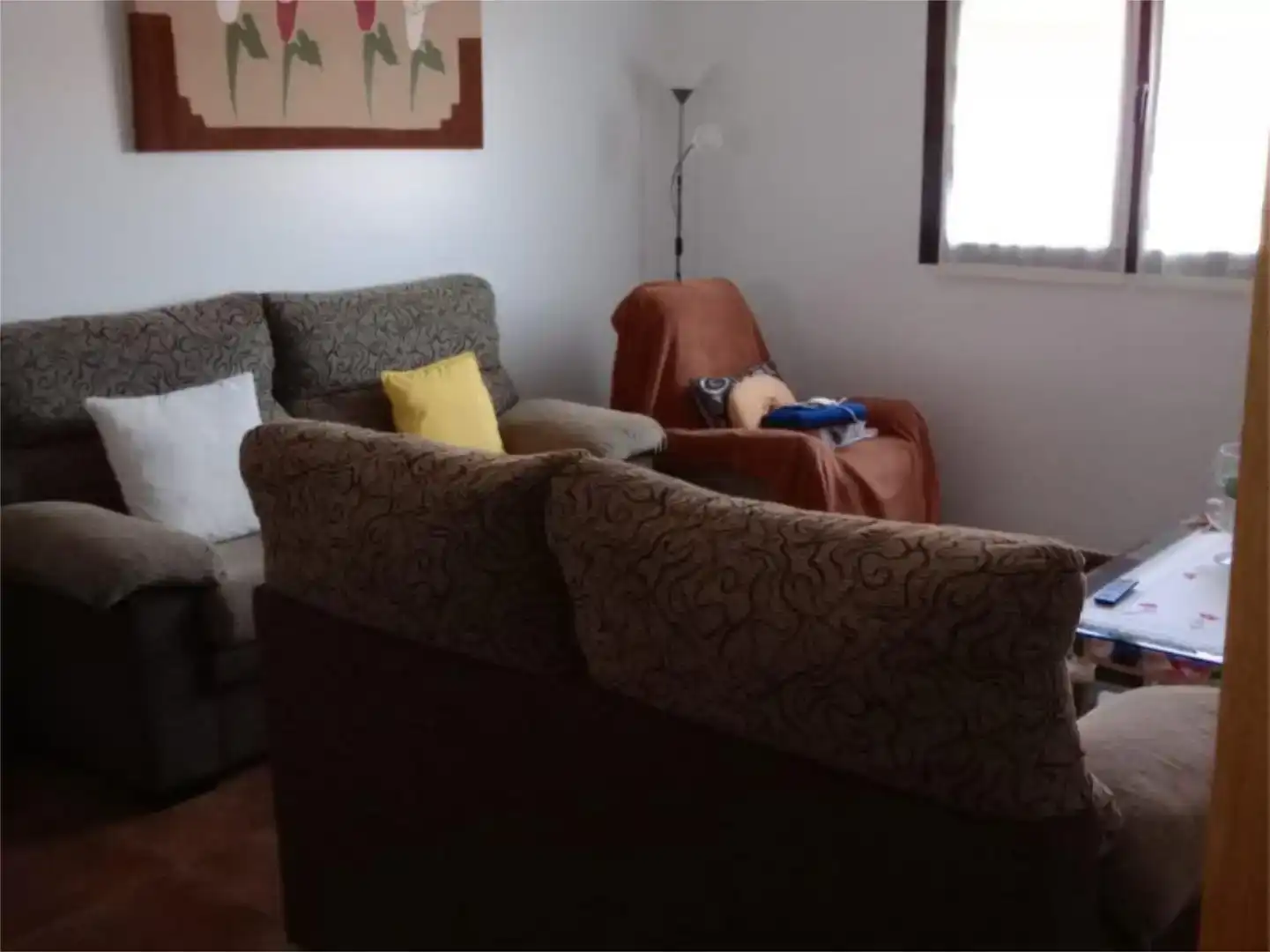 Sala de estar de Casa o chalet en venta en Torrecilla de los Ángeles con Aire acondicionado, Trastero y Amueblado