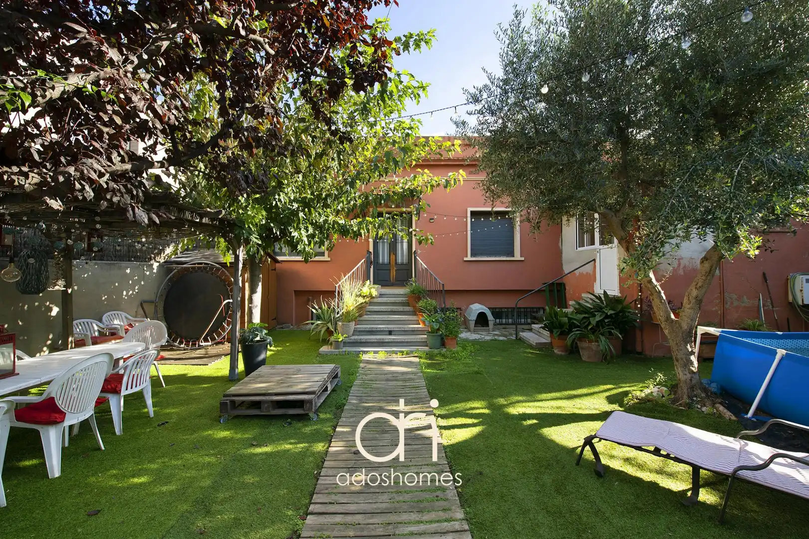 Garden of Houses for sale in Sant Boi de Llobregat  with Private garden