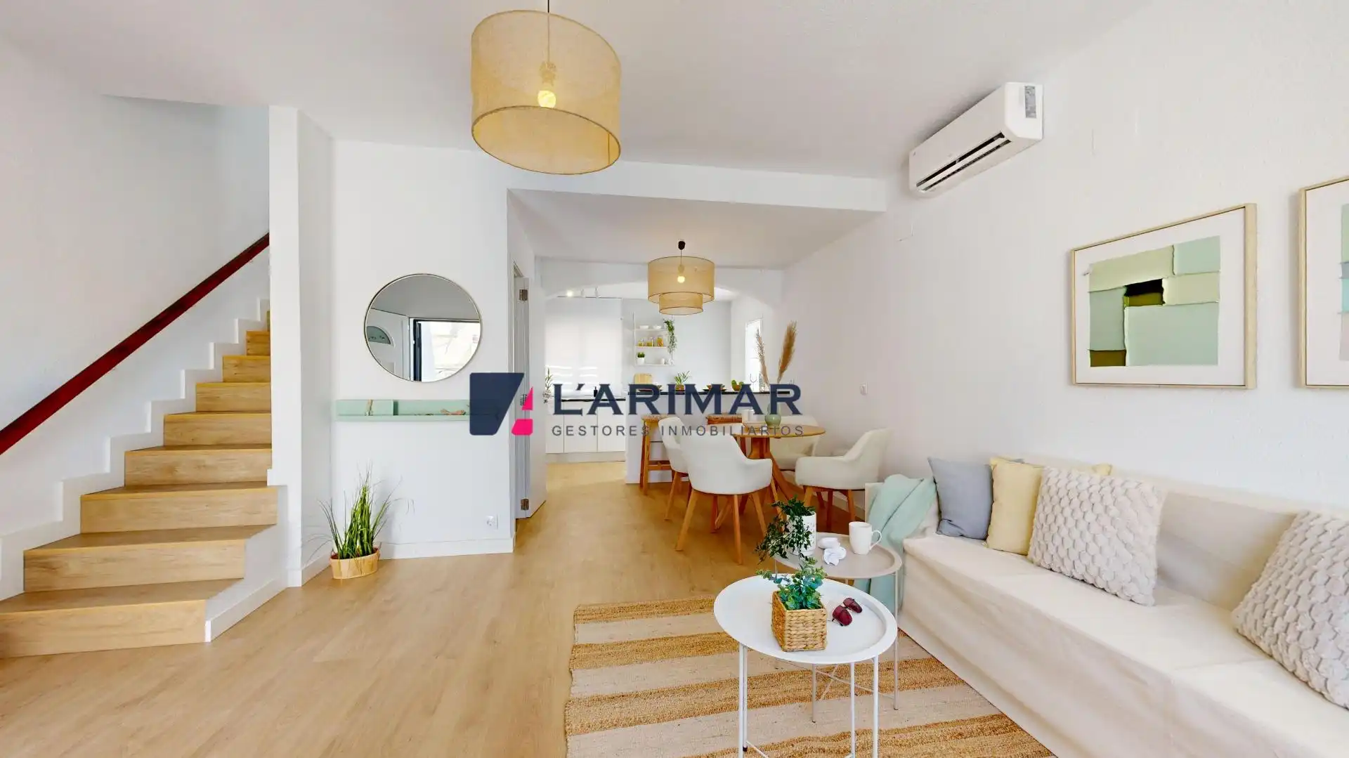 Sala de estar de Casa adosada en venta en Orihuela con Jardín privado, Terraza y Piscina comunitaria