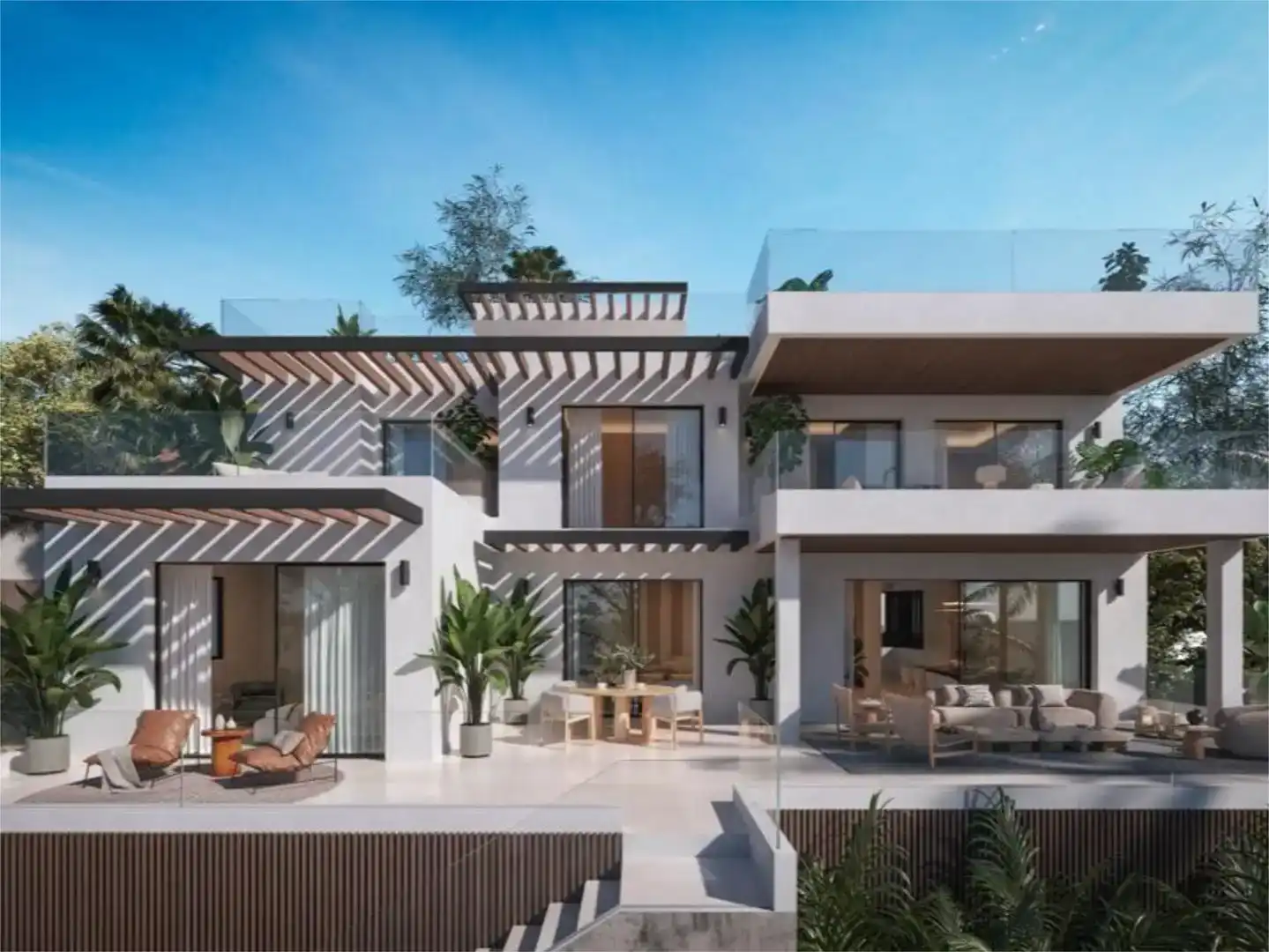 Vista exterior de Residencial en venta en La Capellanía - El Higuerón
