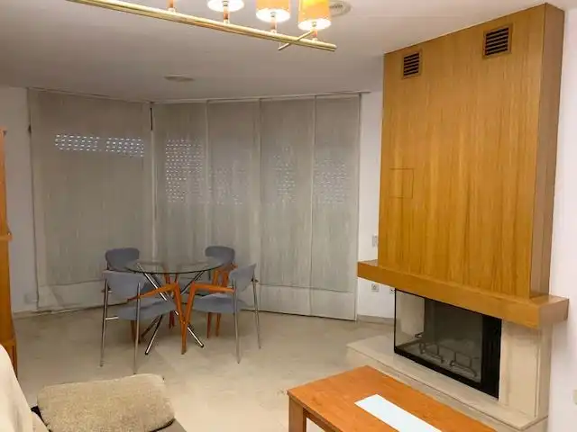Sala de estar de Ático en venta en Girona con Aire acondicionado, Calefacción y Parquet