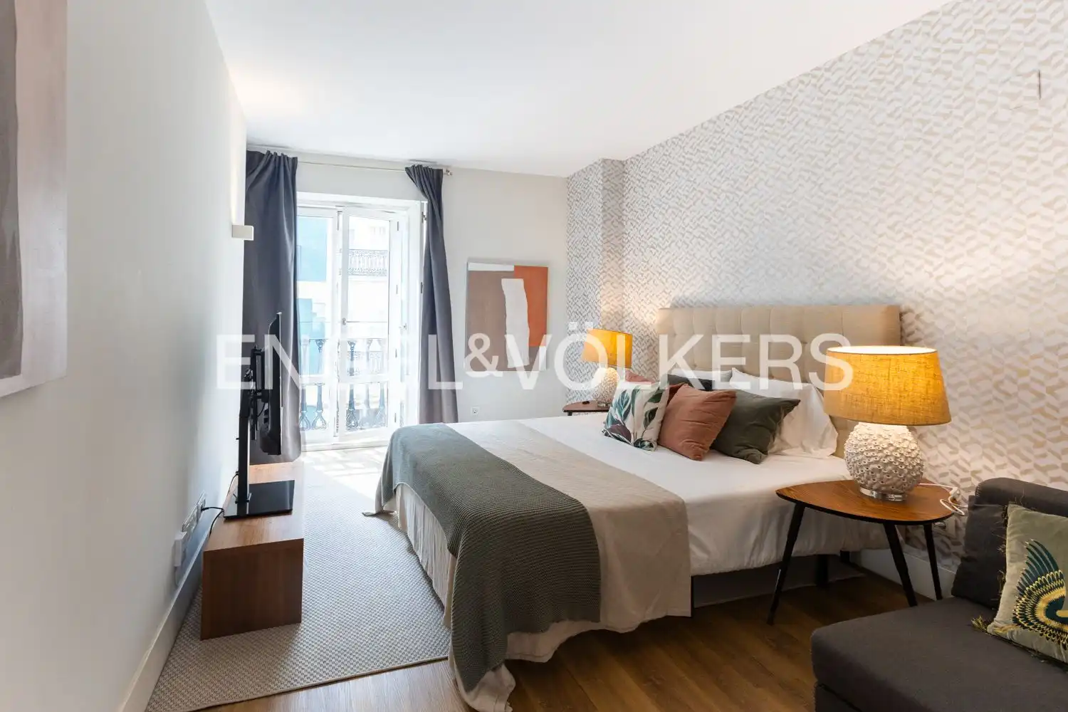 Habitación de Piso de alquiler en Valencia con Aire acondicionado, Calefacción y Jardín privado