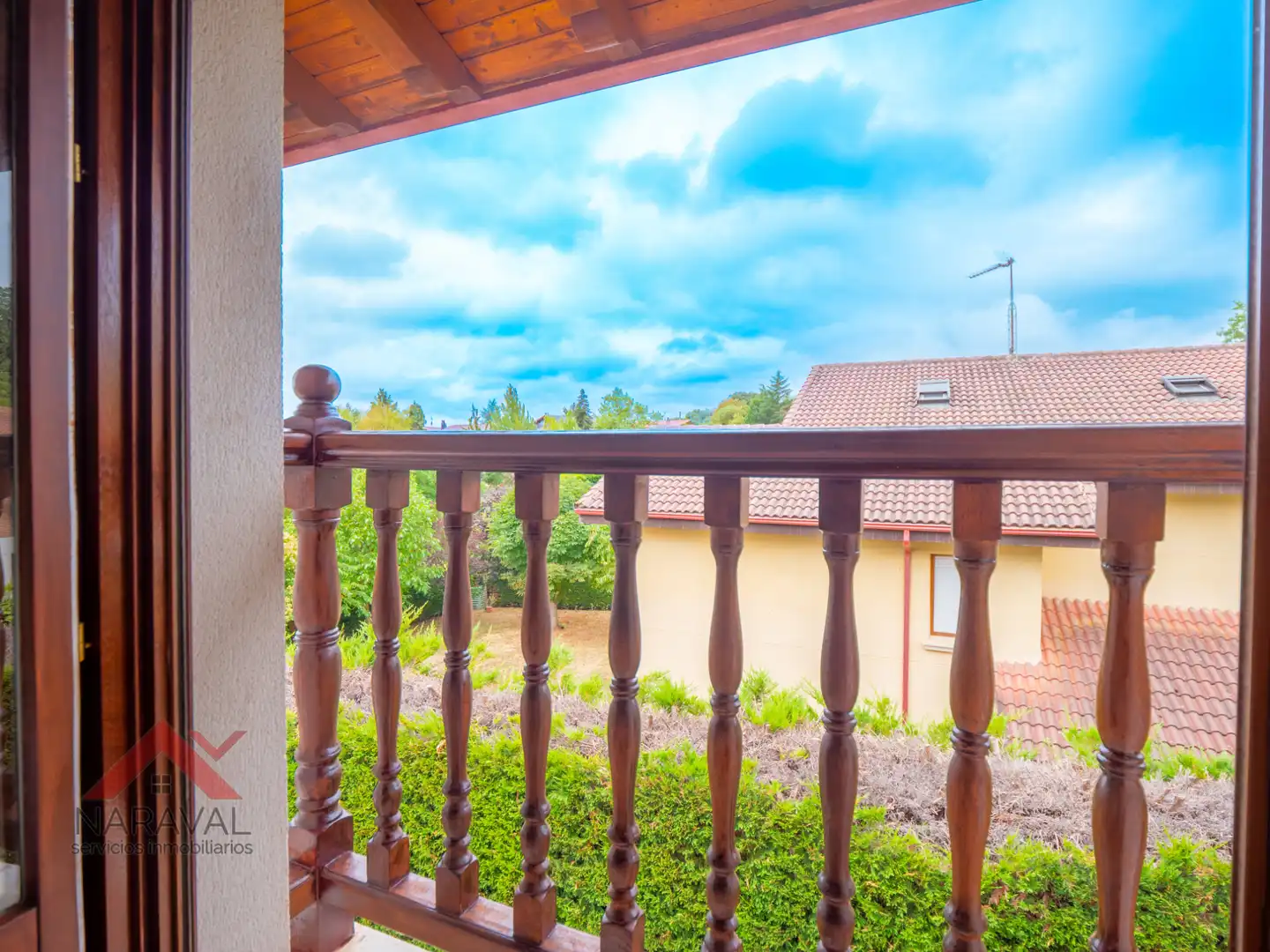 Terrassa de Casa o xalet en venda en Zigoitia amb Calefacció, Jardí privat i Parquet
