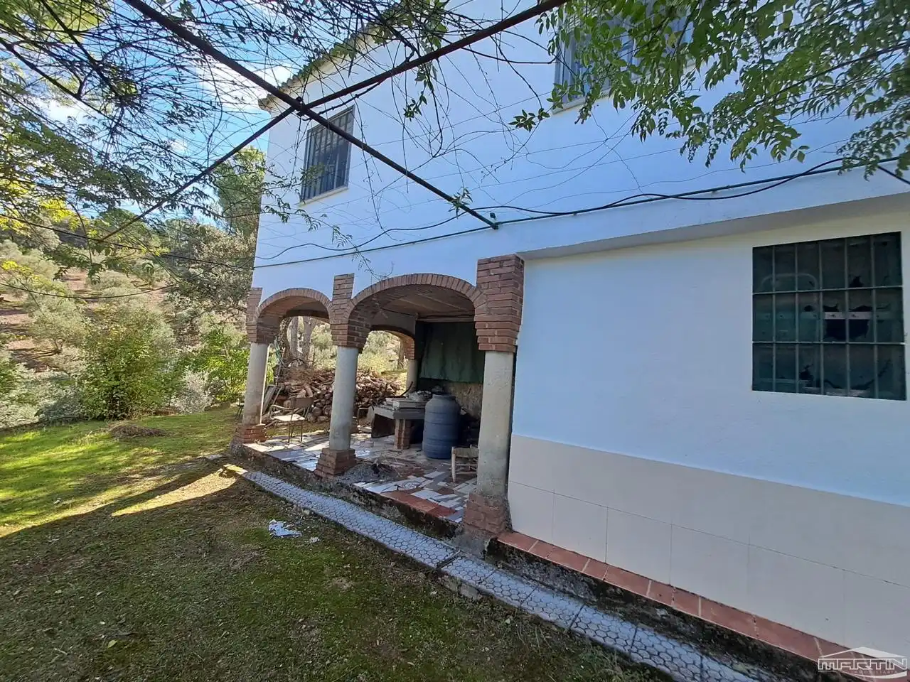 Vista exterior de Casa o chalet en venta en Villaviciosa de Córdoba con Piscina