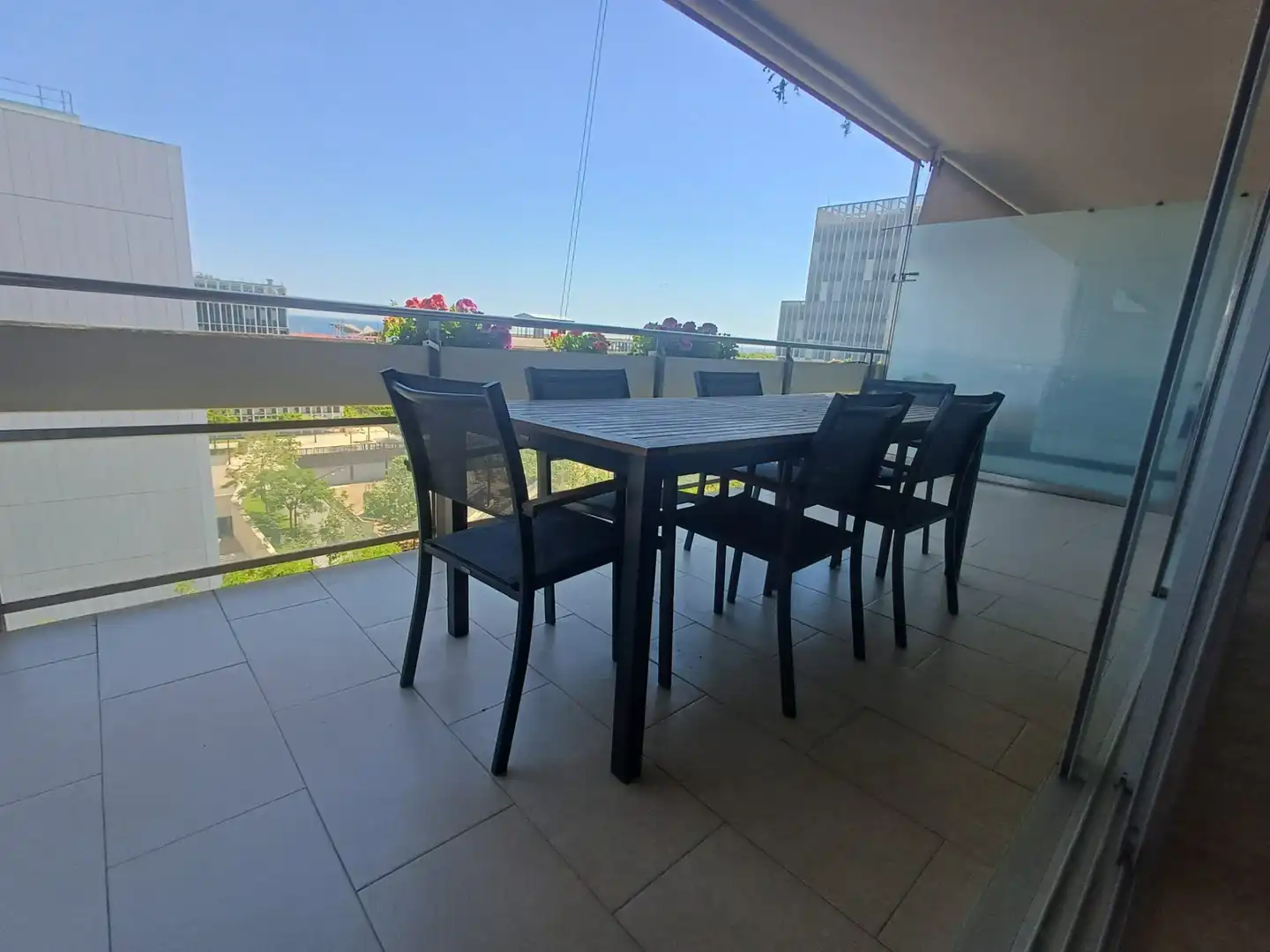 Terraza de Piso en venta en Sant Adrià de Besòs con Aire acondicionado, Calefacción y Jardín privado