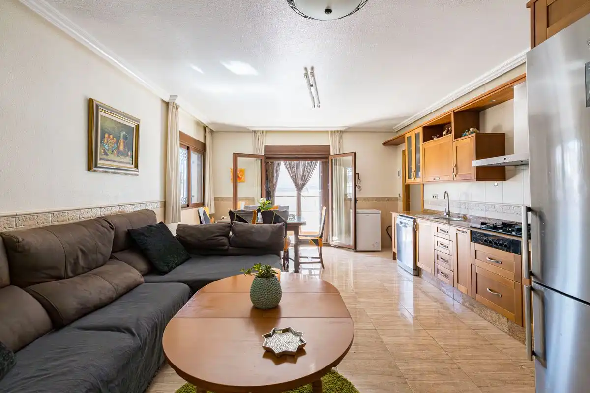 Sala de estar de Casa o chalet en venta en Alguazas con Aire acondicionado, Calefacción y Jardín privado