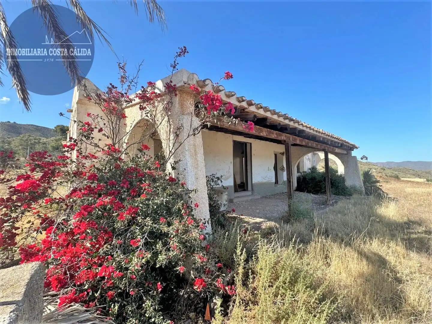 Vista exterior de Finca rústica en venda en Águilas amb Jardí privat, Terrassa i Traster