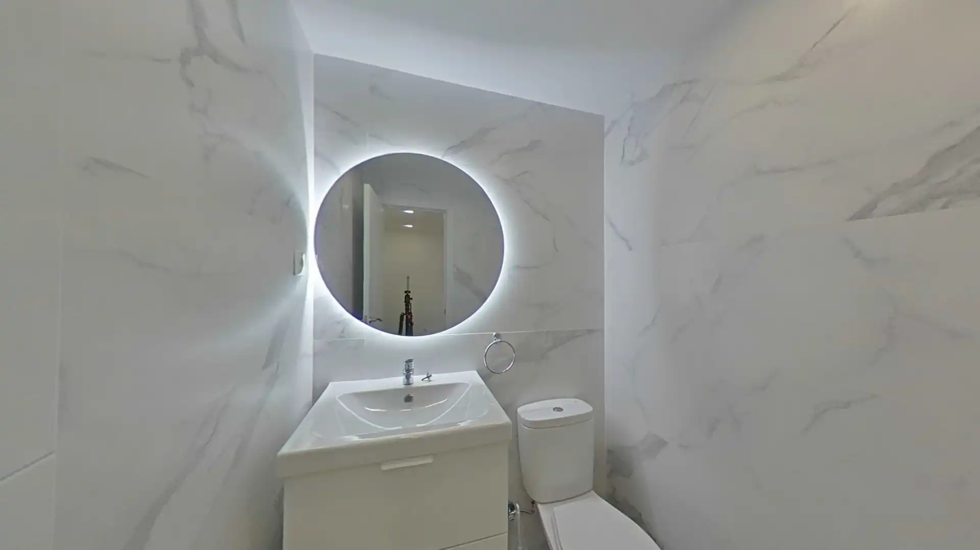 Badezimmer von Wohnung zum Verkauf in Madrid mit Heizung, Terrasse und Ofen