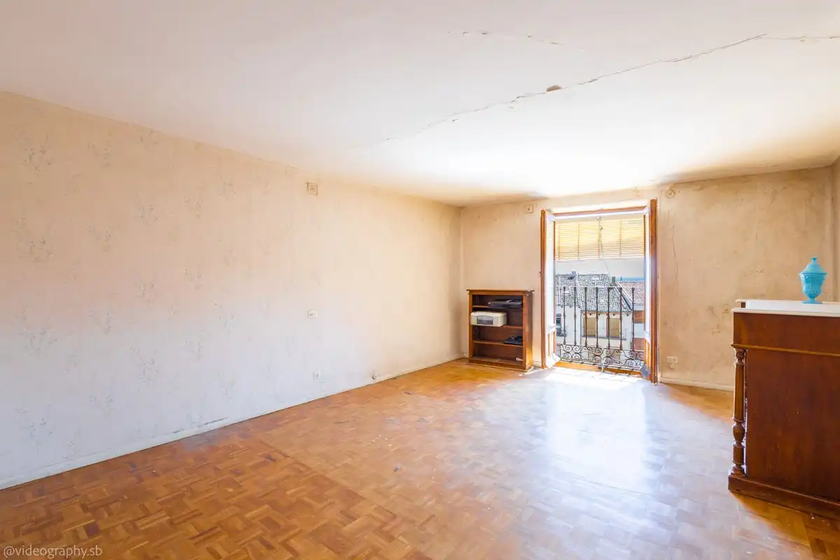 Sala d'estar de Finca rústica en venda en Cuéllar amb Calefacció, Terrassa i Traster