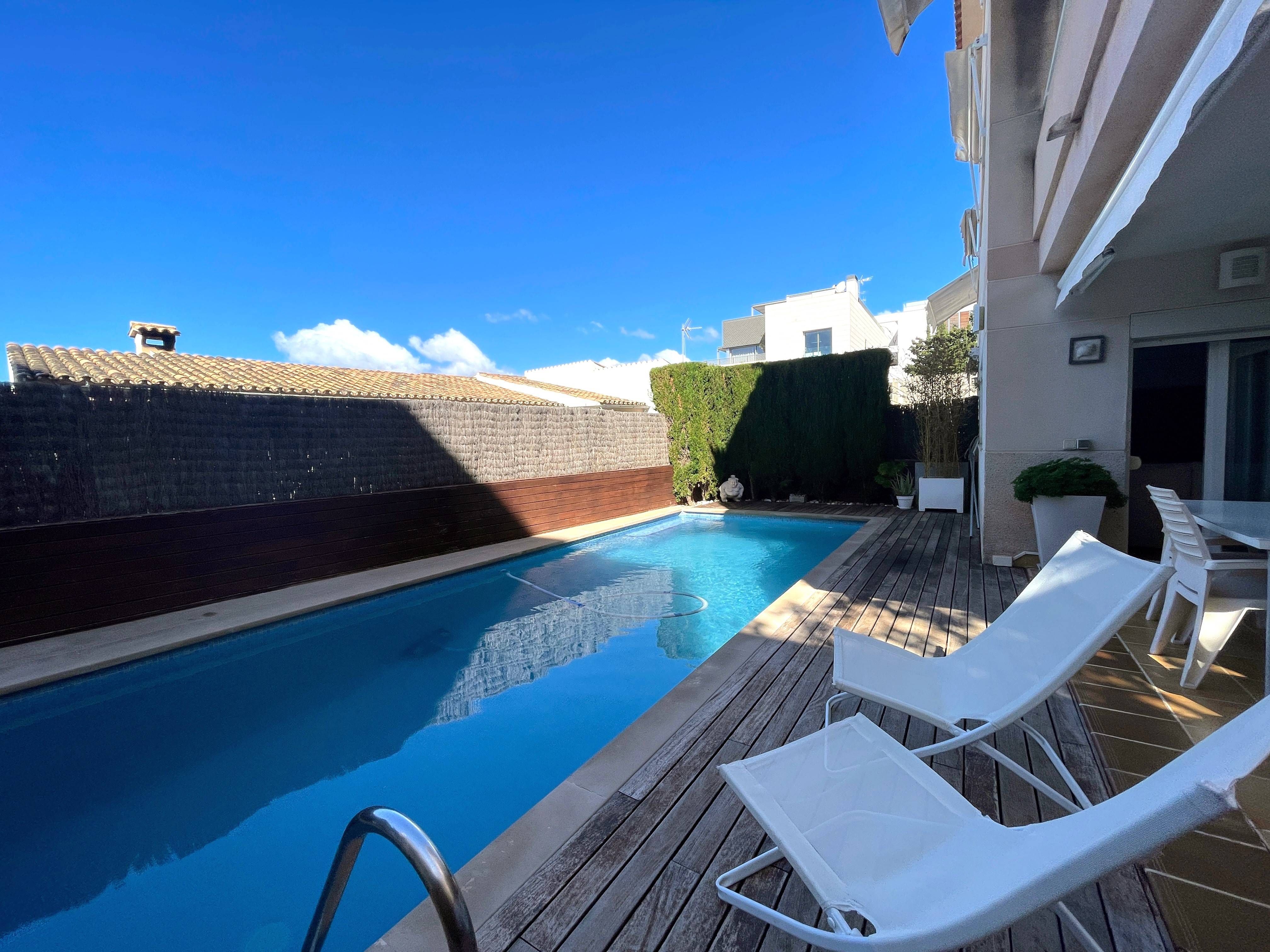 Swimming pool of Duplex for sale in  Palma de Mallorca  with Air Conditioner and Swimming Pool