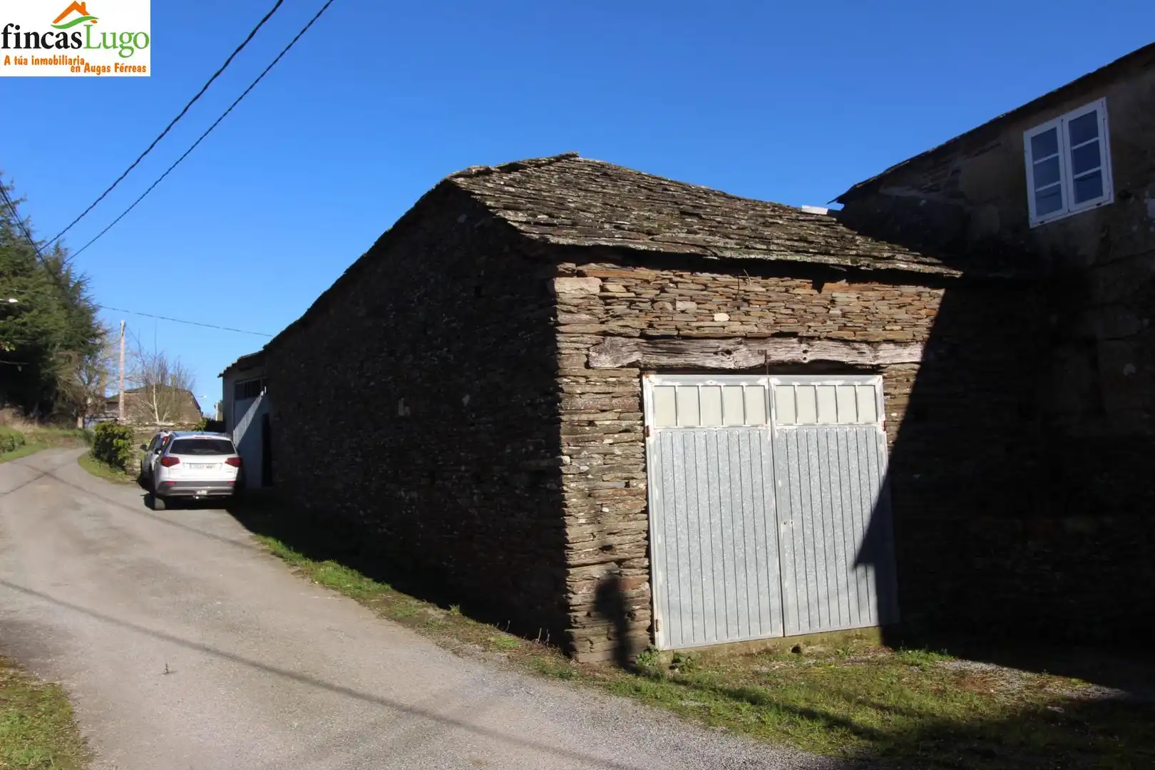 Vista exterior de Casa o chalet en venta en Lugo con Jardín privado, Terraza y Trastero