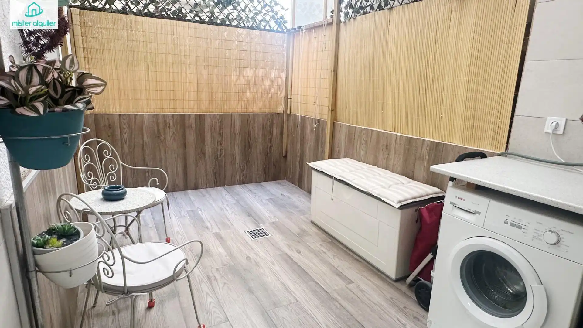 Terrace of Apartments for rent in El Campello  with Air Conditioner, Heating and Furnished