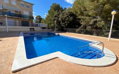 Swimming pool of Single-family semi-detached for sale in Torredembarra