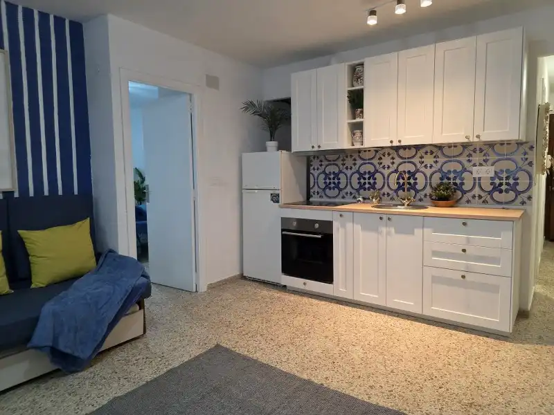 Cocina de Apartamento en venta en Cullera con Terraza, Amueblado y Horno