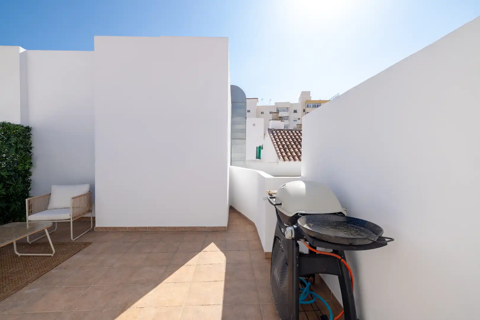 Terrasse von Dachboden zum Verkauf in Málaga mit Klimaanlage, Heizung und Terrasse