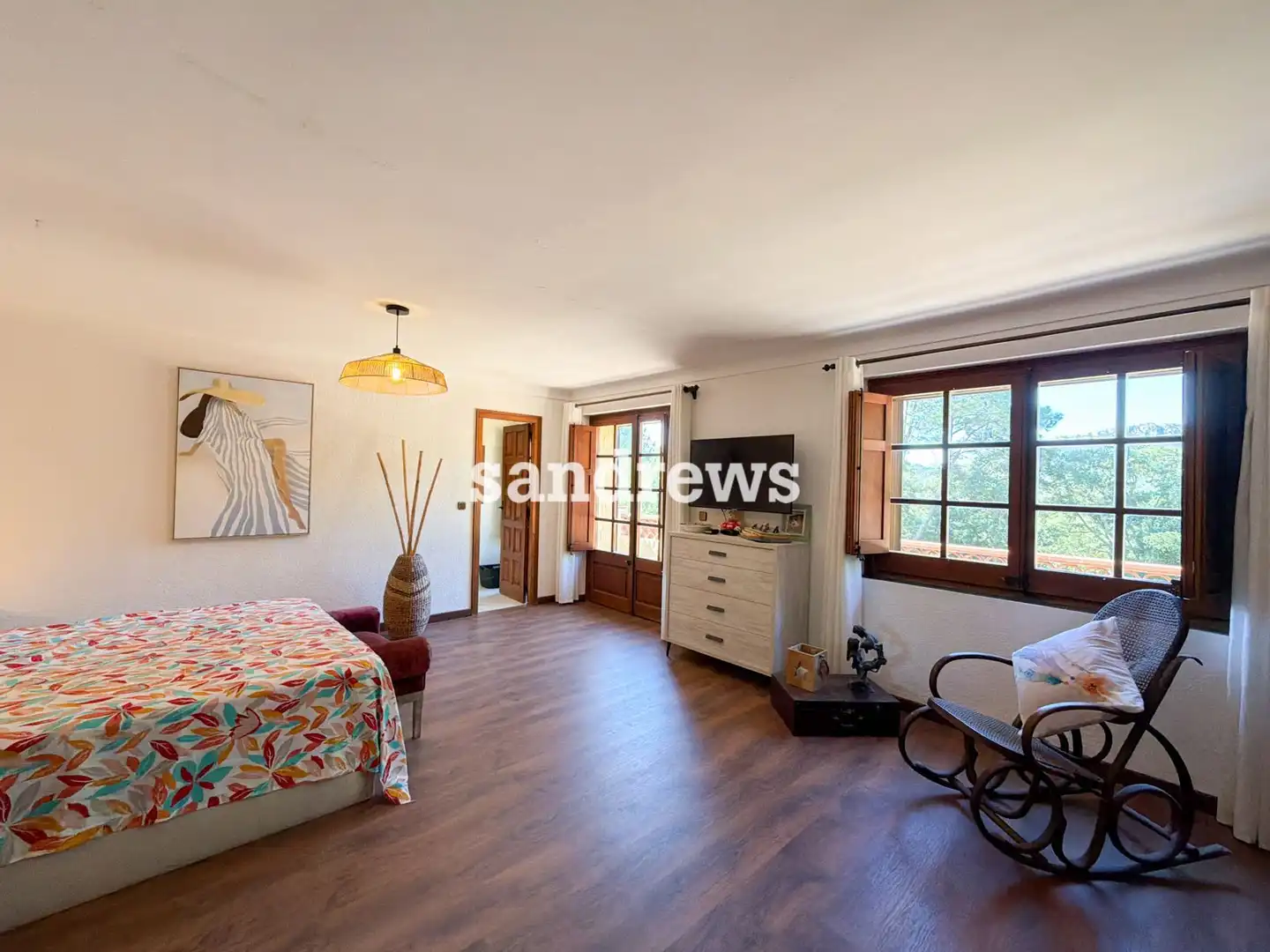 Dormitori de Casa o xalet en venda en Darnius amb Calefacció, Jardí privat i Terrassa