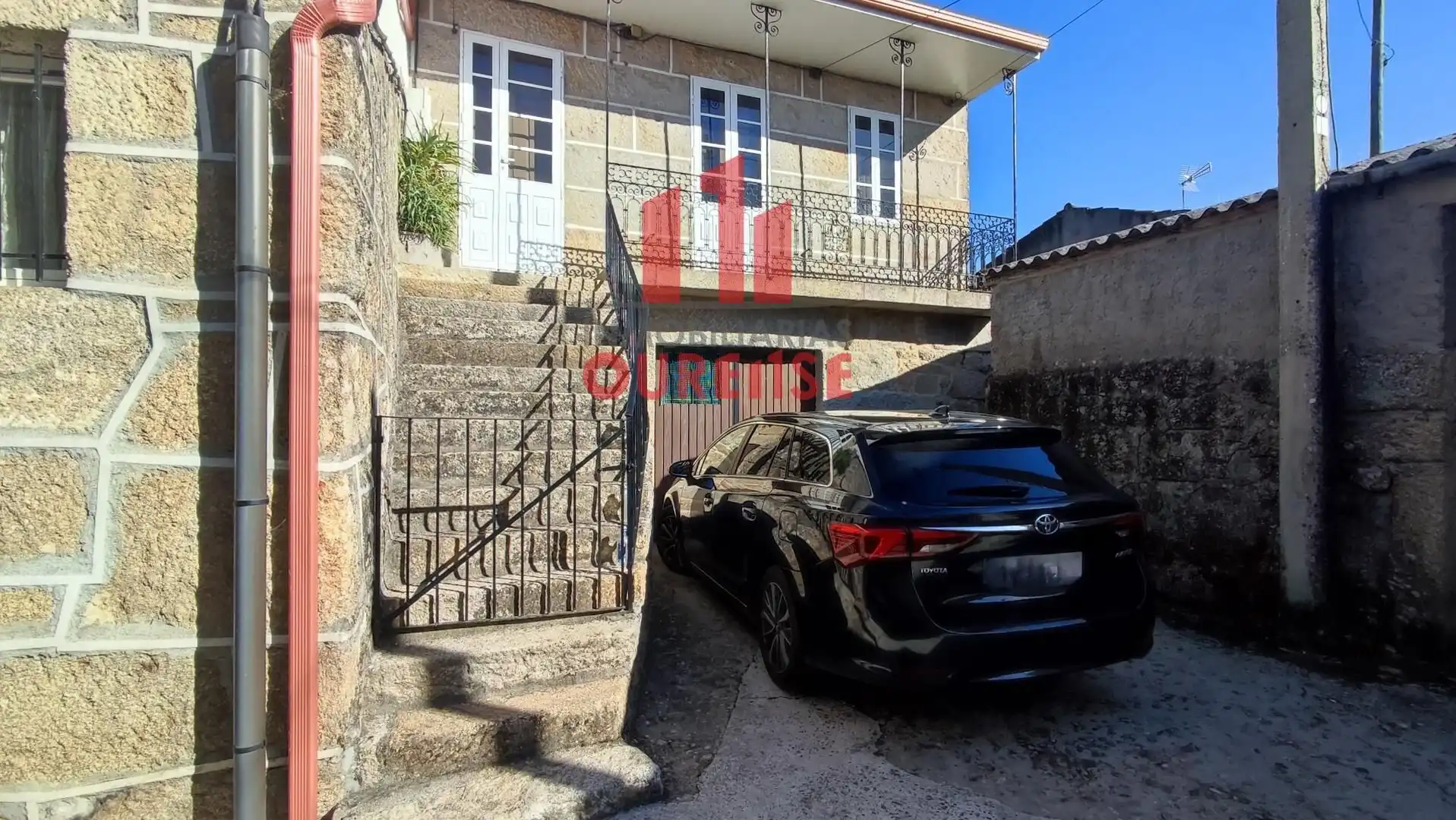 Exterior view of Houses for sale in Castrelo de Miño  with Heating, Private garden and Terrace
