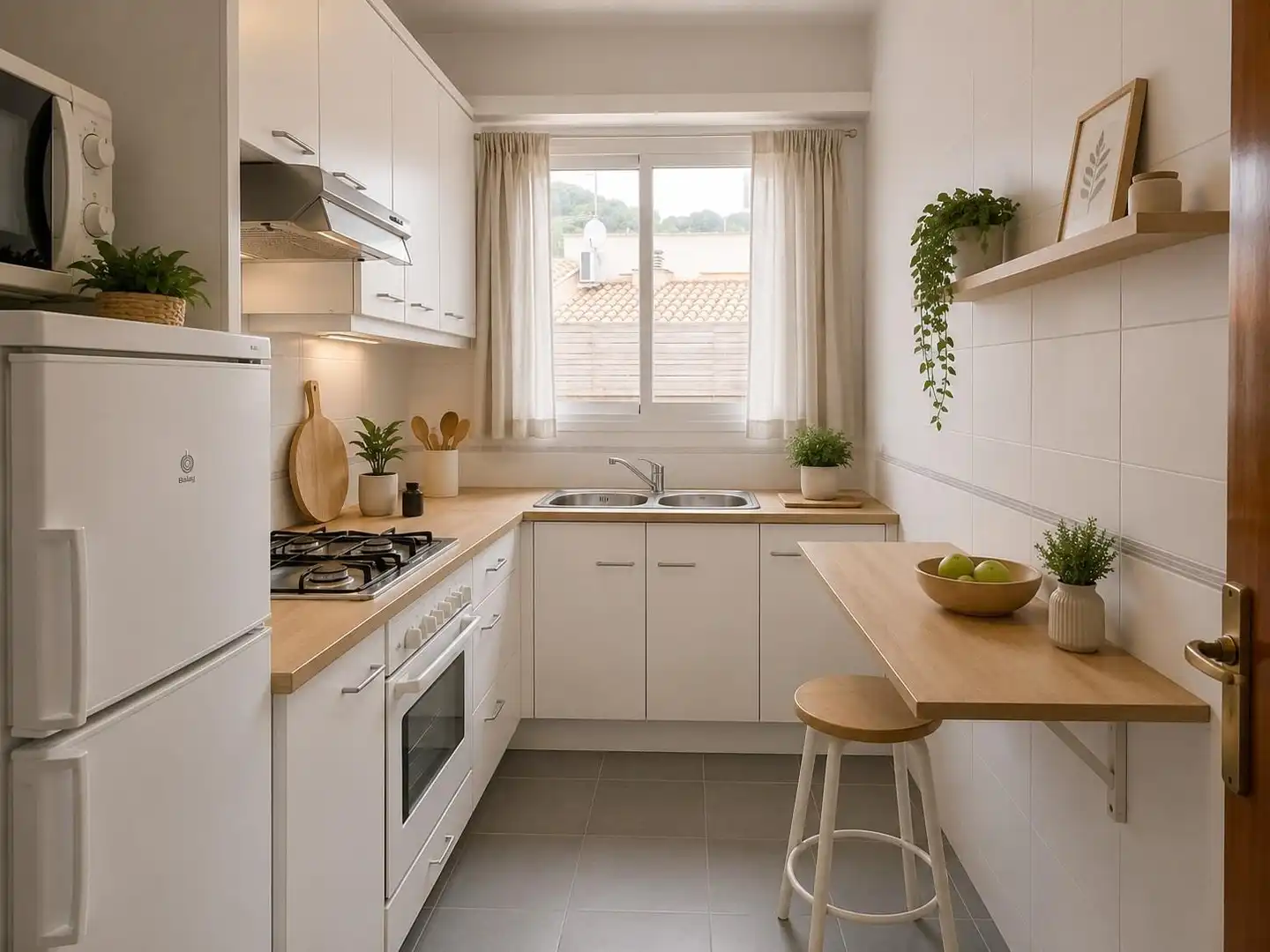 Kitchen of Attic for sale in Canet de Mar  with Heating and Balcony