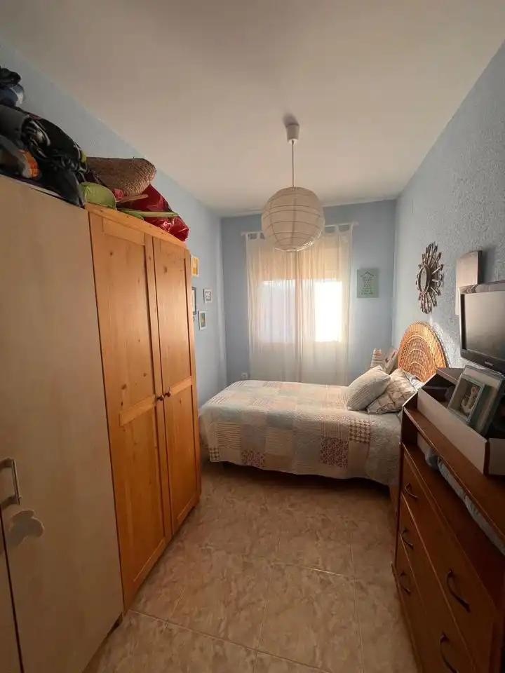 Bedroom of Flat for sale in Plasencia  with Terrace and Furnished