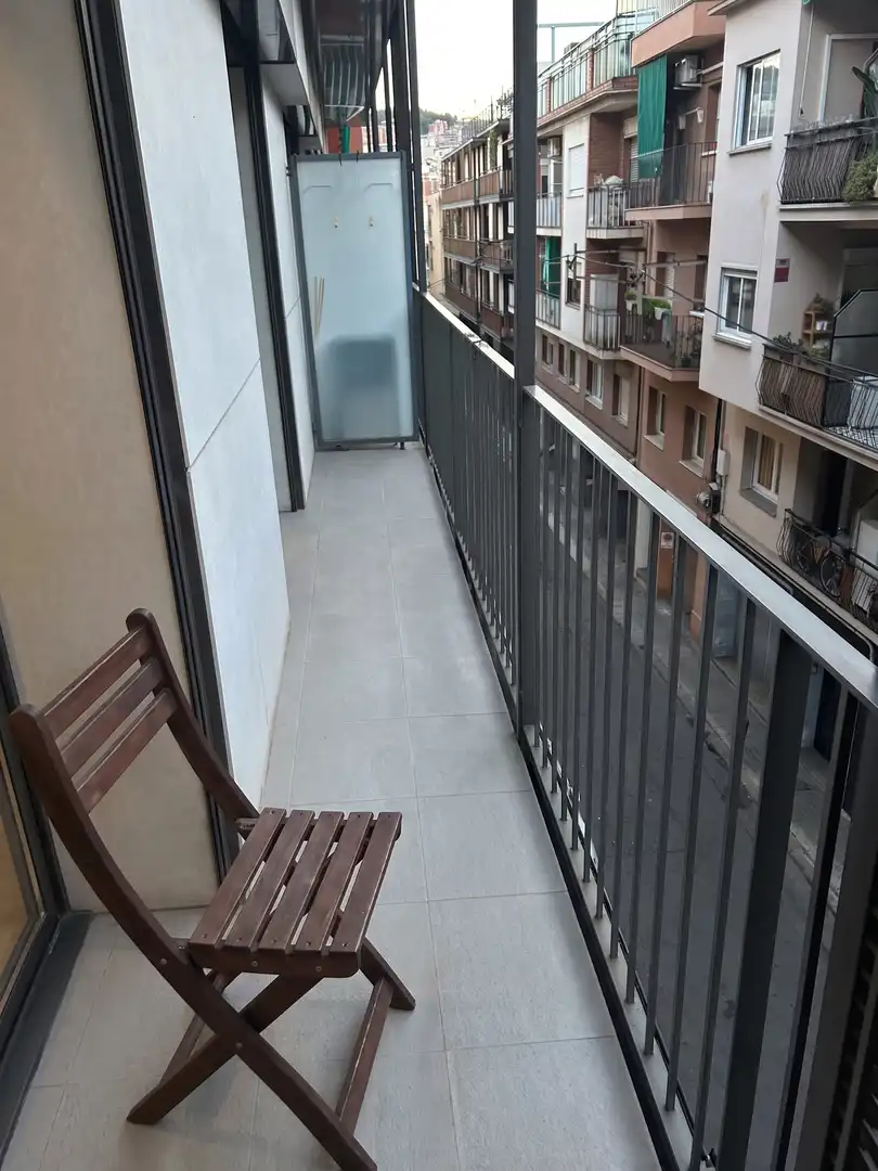 Balcony of Flat for sale in Barcelona  with Air Conditioner, Heating and Private garden
