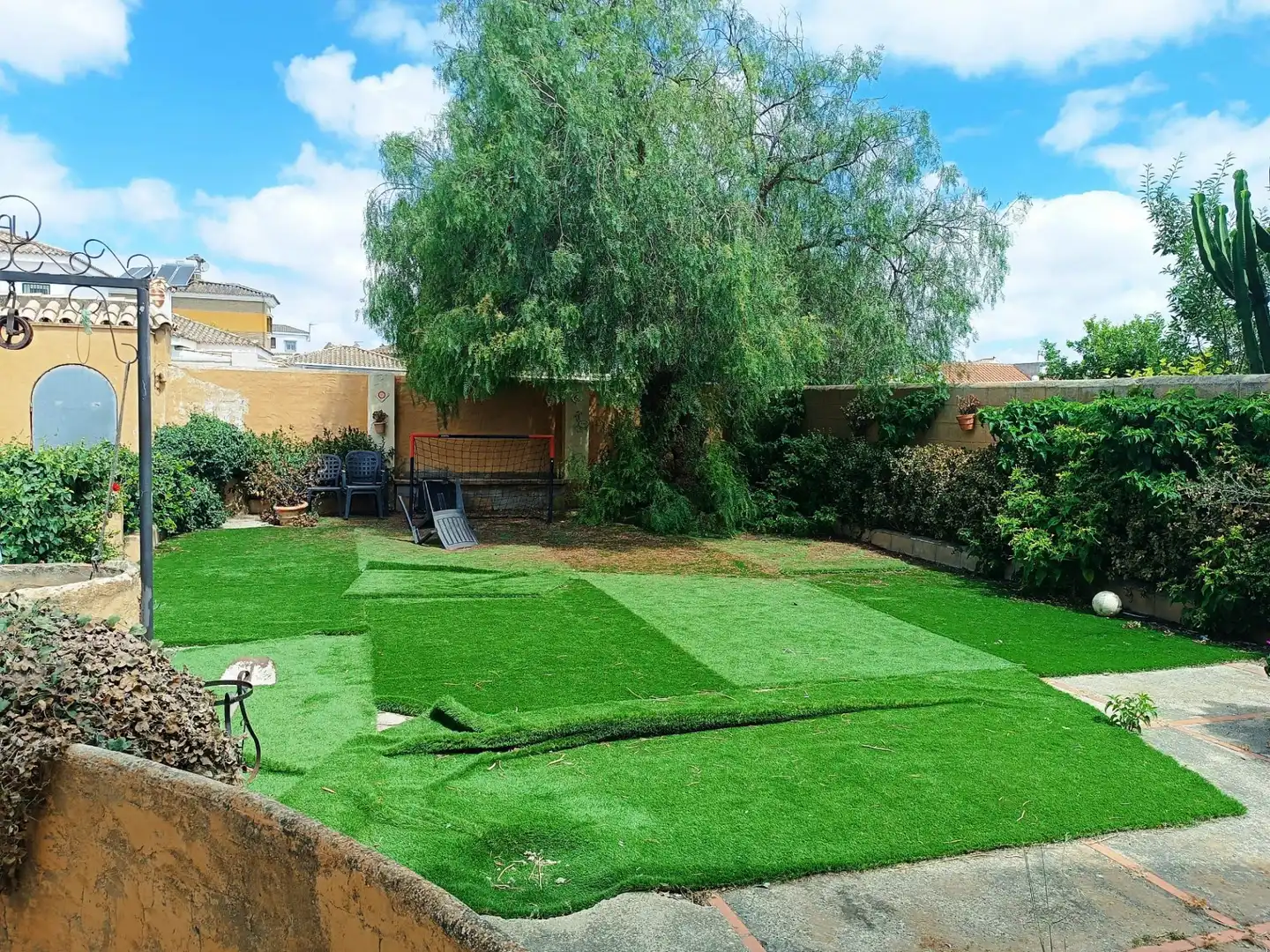 Jardí de Casa o xalet en venda en El Puerto de Santa María amb Aire condicionat, Jardí privat i Terrassa