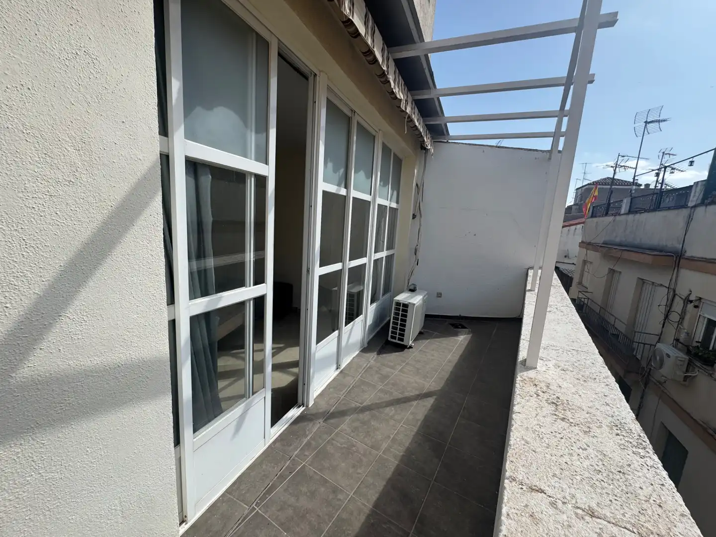 Terrace of Flat for rent in Jaén  with Air Conditioner, Heating and Terrace