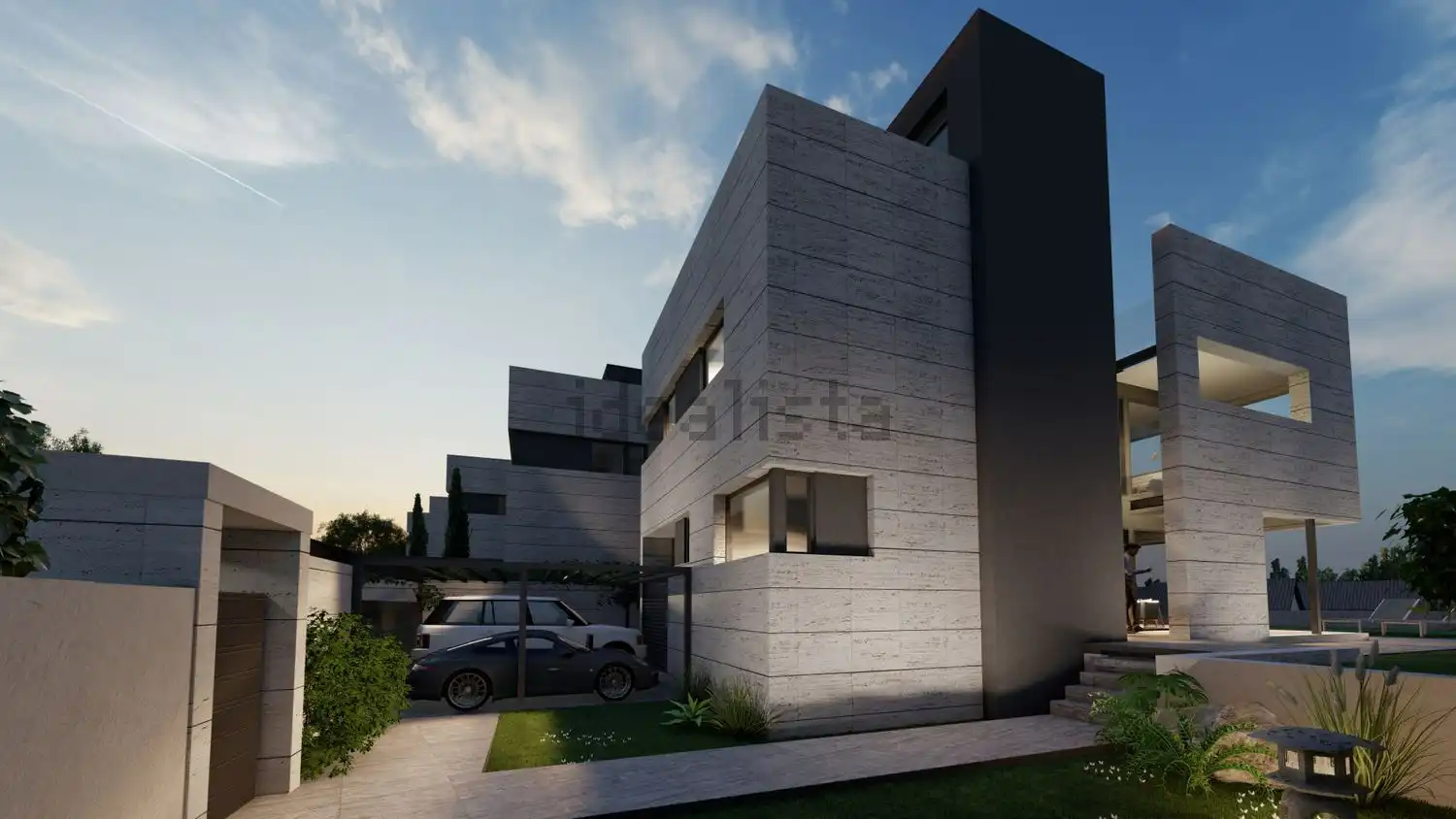 Vista exterior de Casa o chalet en venta en Torrelodones con Aire acondicionado, Calefacción y Jardín privado