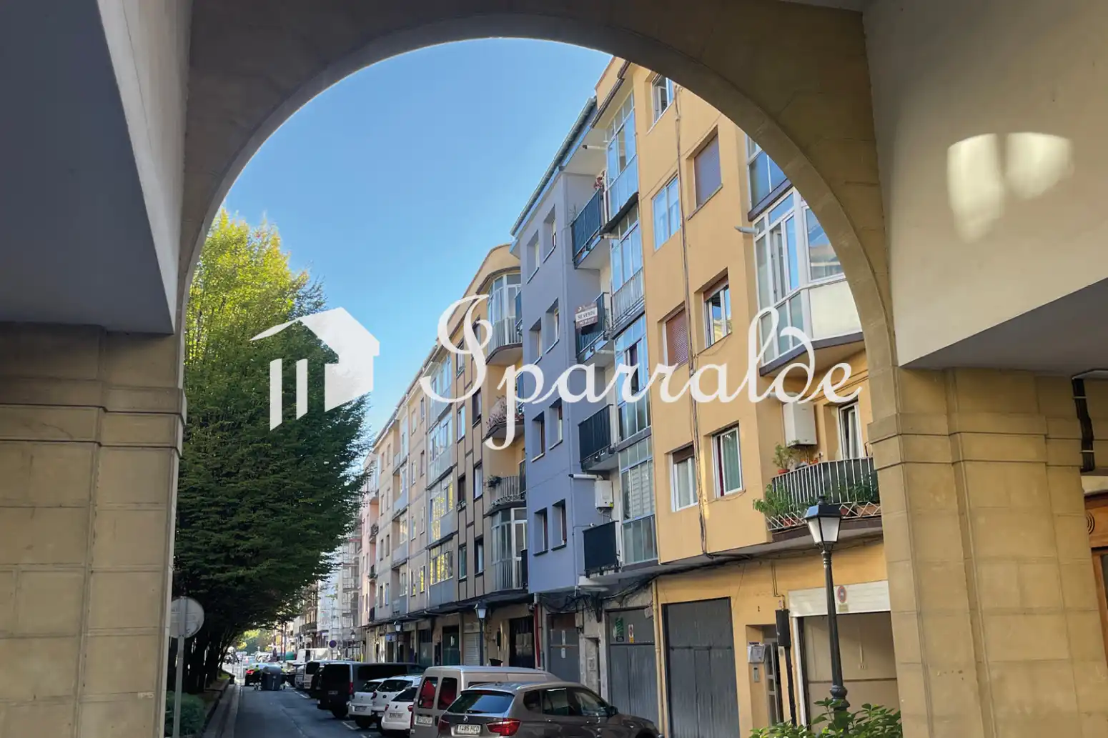 Exterior view of Flat for sale in Centro - Mendibil - Santiago