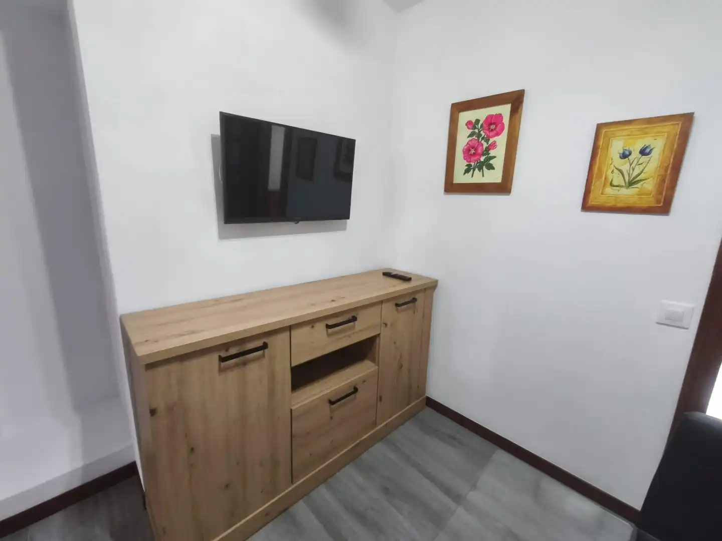 Sala de estar de Piso en venta en Santiago de Compostela 
